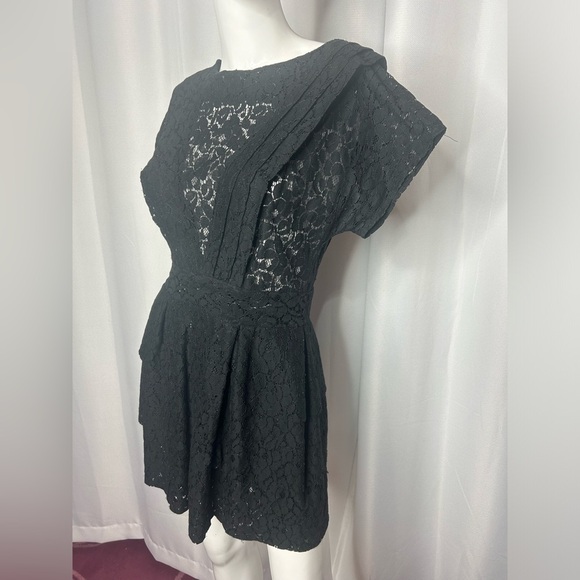 Top shop Black Lace Dress - Picture 6 of 7